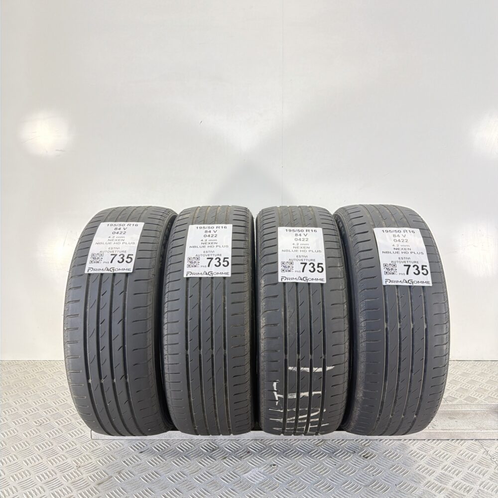 Pneumatici Usati 195 50 R16 84V Nexen Nblue HD Plus Estive | Gomme Usate | PrimaGomme.it Pneumatici Usati 195 50 R16 84V Nexen Nblue HD Plus Estive - immagine 7