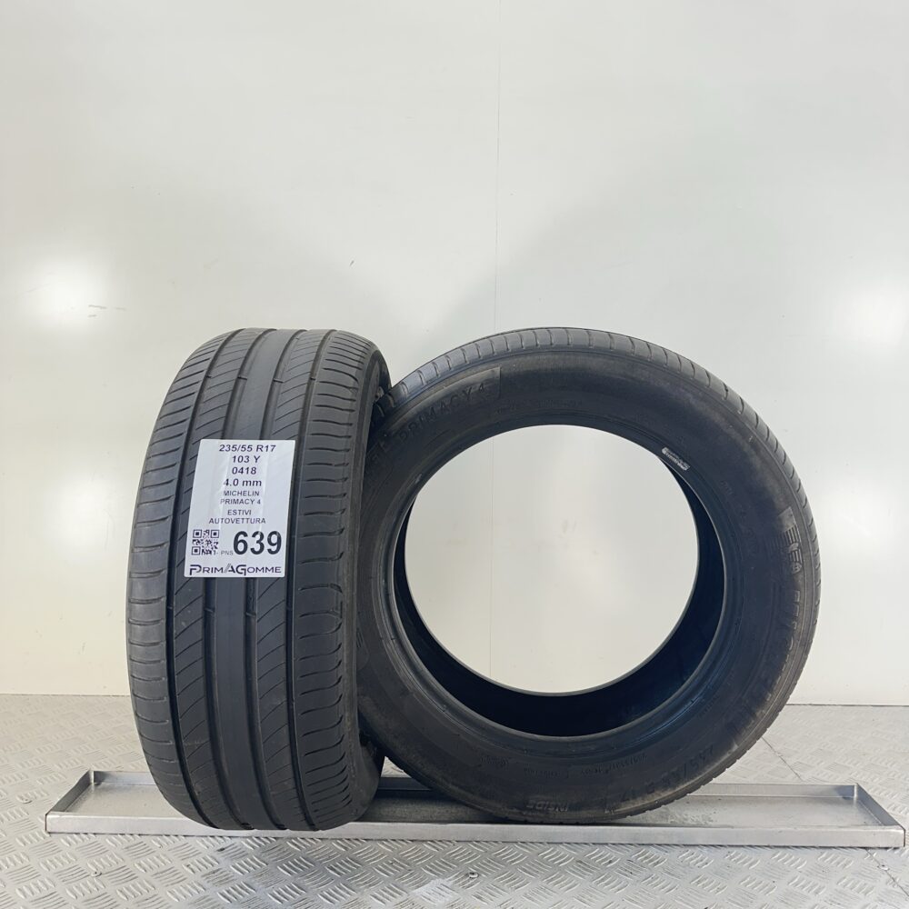 Pneumatici Usati 235 55 R17 103Y Michelin Primacy 4 Estive | Gomme Usate | PrimaGomme.it Pneumatici Usati 235 55 R17 103Y Michelin Primacy 4 Estive - immagine 4