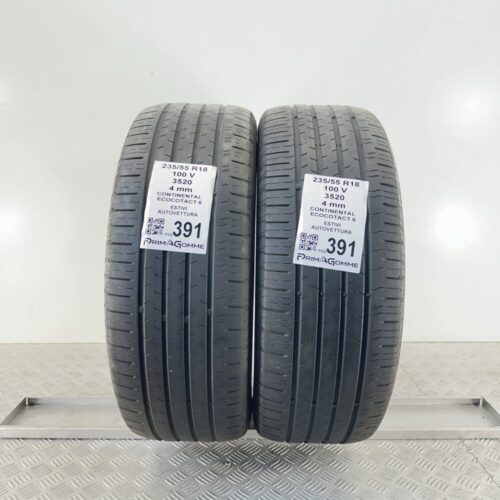Pneumatici Usati 235 55 R18 100V Continental Ecocontact 6 Estive