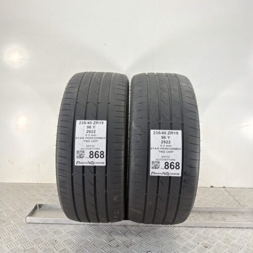 Pneumatici Usati 235 40 ZR19 96Y Star Performer TNG UHP Estive