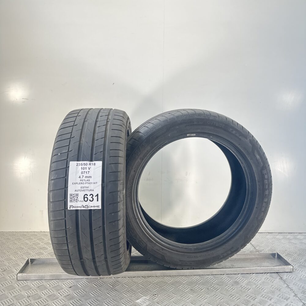 Pneumatici Usati 235 50 R18 101V Petlas Explero PT431 H/T Estive | Gomme Usate | PrimaGomme.it Pneumatici Usati 235 50 R18 101V Petlas Explero PT431 H/T Estive - immagine 5