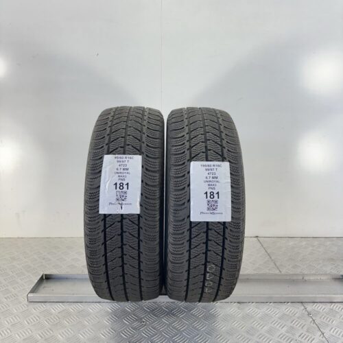 Pneumatici Usati 195 60 R16C 99/97T Uniroyal MAX3 95% Invernali