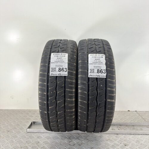 Gomme Usate 235 65 R16C 115 113R Hankook Winter Icept LV 92% Invernali