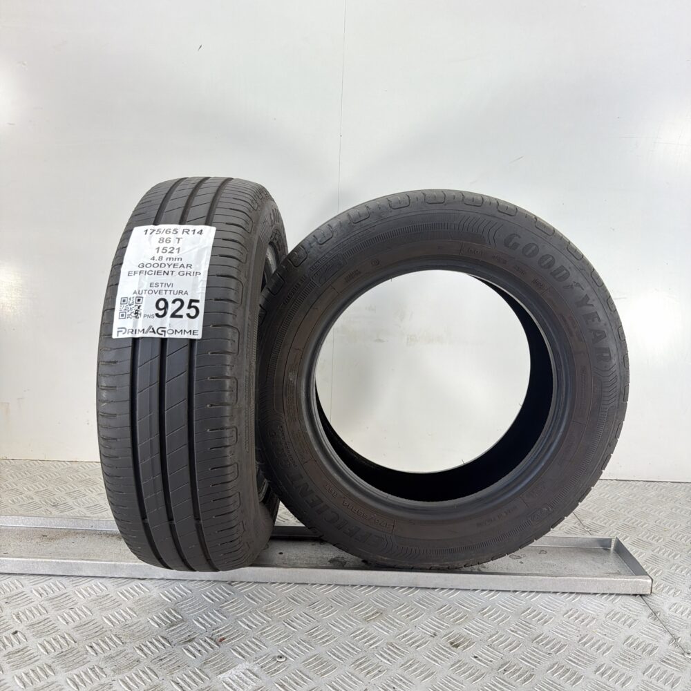 Pneumatici Usati 175 65 R14 86T Goodyear Efficient Grip Estive | Gomme Usate | PrimaGomme.it Pneumatici Usati 175 65 R14 86T Goodyear Efficient Grip Estive - immagine 4