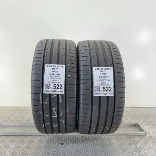 Pneumatici Usati 235 35 ZR19 91Y Tracmah x Privilio TX3 Estive