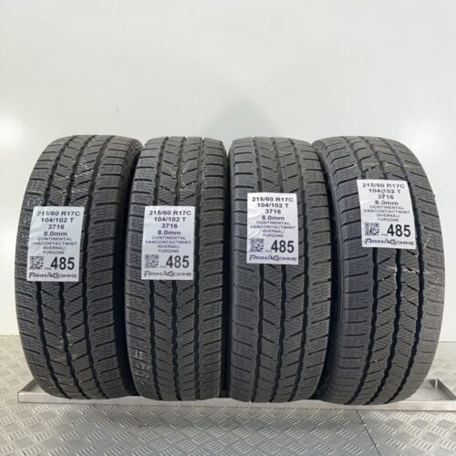 Pneumatici Usati 215 60 R17C 104 102T Continental VanContact Winter 99% Invernali