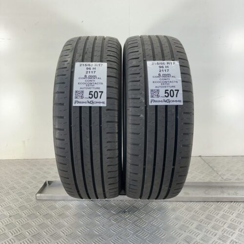 Pneumatici Usati 215 60 R17 96H Continental Ecocontact5 86% Estive