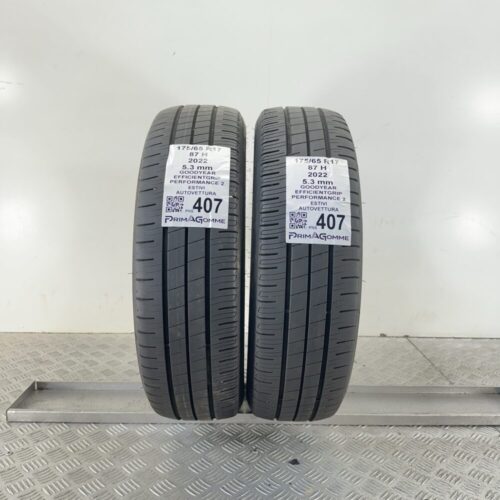 Pneumatici Usati 175 65 R17 87H Goodyear EfficientGrip Performance 2 76% Estive