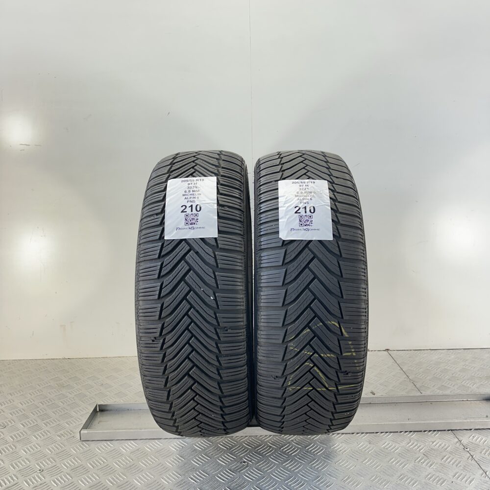 Pneumatici Usati 205 55 R19 97H Michelin Alpin 6 97% Quattro Stagioni | Gomme Usate | PrimaGomme.it Pneumatici Usati 205 55 R19 97H Michelin Alpin 6 97% Quattro Stagioni