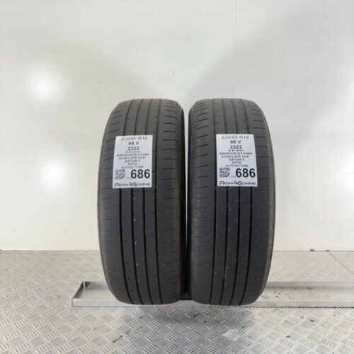 Pneumatici Usati 225 55 R18 98V Bridgestone Dueler H/P Sport Estive