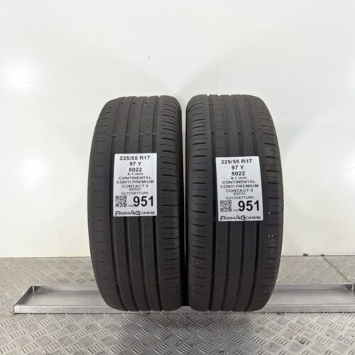 Pneumatici Usati 225 55 R17 97Y Continental Conti Premium Contact 5 Estive