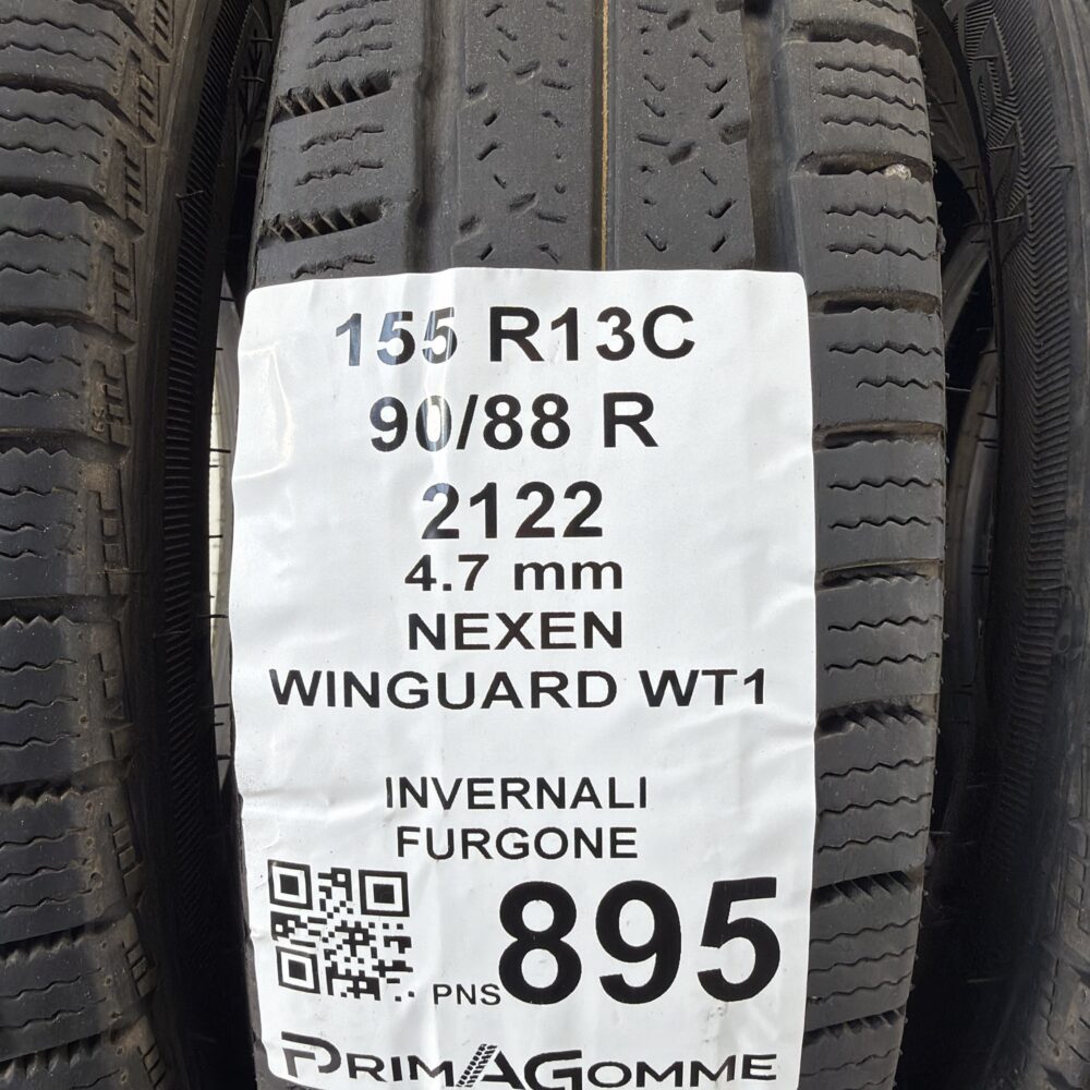 Gomme Usate 155 R13C 90 88R Nexen Winguard WT1 Invernali | Gomme Usate | PrimaGomme.it Gomme Usate 155 R13C 90 88R Nexen Winguard WT1 Invernali - immagine 3
