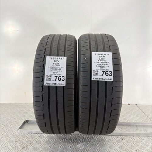 Pneumatici Usati 215 55 R17 94V Continental Premium Contact 6 71% Estive