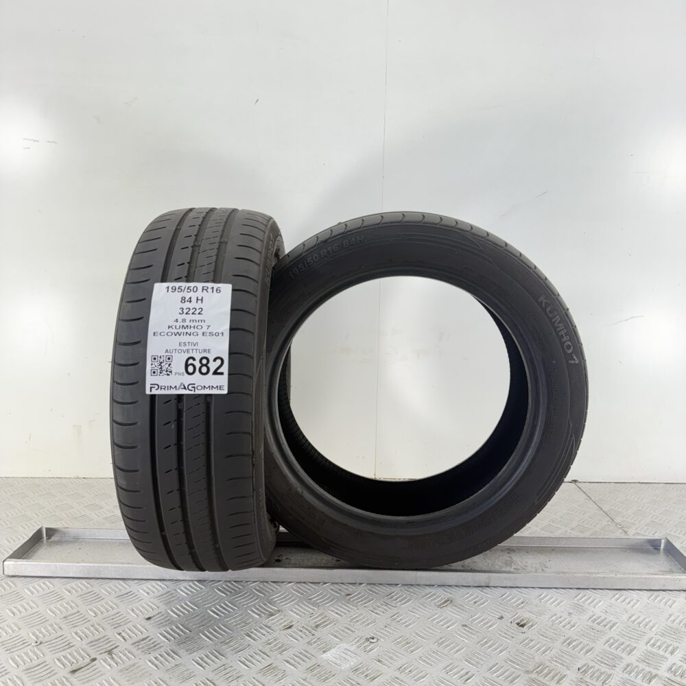Pneumatici Usati 195 50 R16 84H Kumho Ecowing ES01 Estive | Gomme Usate | PrimaGomme.it Pneumatici Usati 195 50 R16 84H Kumho Ecowing ES01 Estive - immagine 4