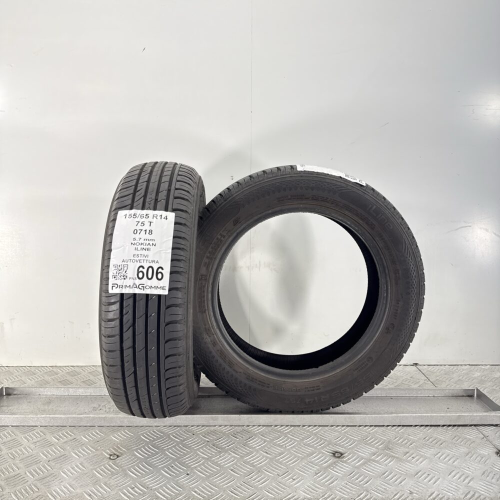 Pneumatici Usati 155 65 R14 75T Nokian Iline 81% Estive | Gomme Usate | PrimaGomme.it Pneumatici Usati 155 65 R14 75T Nokian Iline 81% Estive - immagine 4