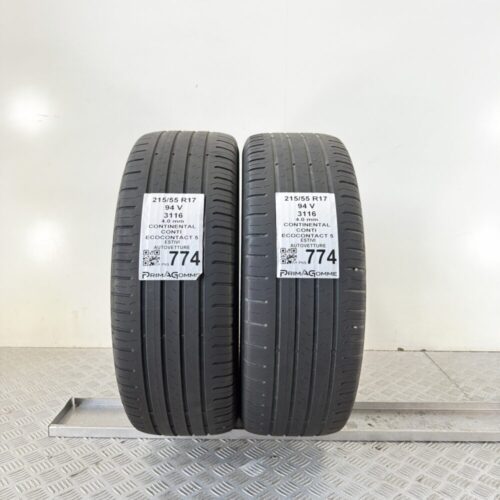 Pneumatici Usati 215 55 R17 94V Continental Ecocontact 5 Estive