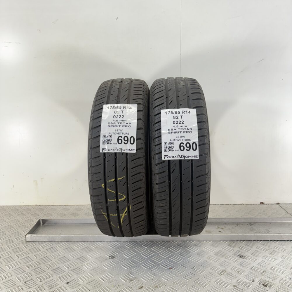 Pneumatici Usati 175 65 R14 82T ESA TECar Spirit Pro Estive | Gomme Usate | PrimaGomme.it Pneumatici Usati 175 65 R14 82T ESA TECar Spirit Pro Estive