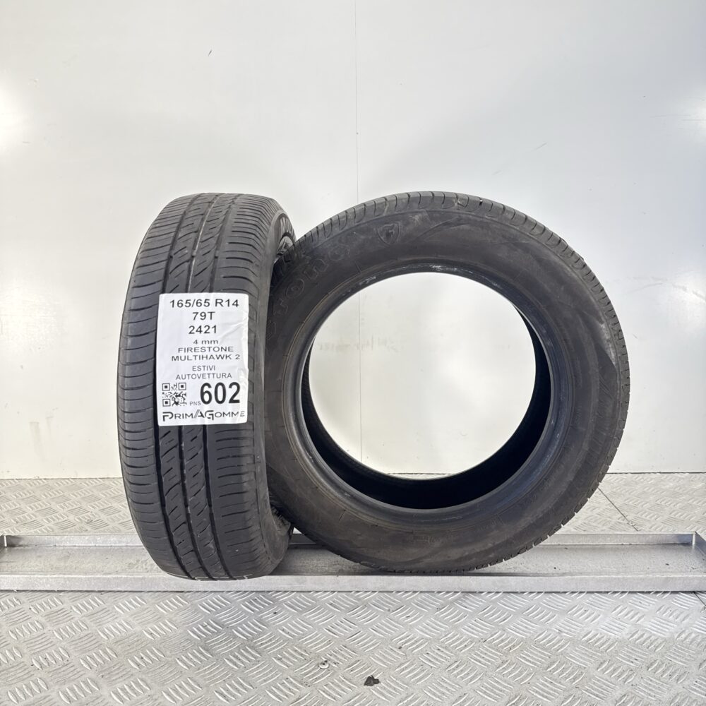 Pneumatici Usati 165 65 R14 79T Firestone Multihawk 2 Estive | Gomme Usate | PrimaGomme.it Pneumatici Usati 165 65 R14 79T Firestone Multihawk 2 Estive - immagine 4