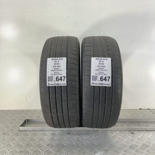 Pneumatici Usati 205 55 R16 91V Kenda Kenetica Pro Estive