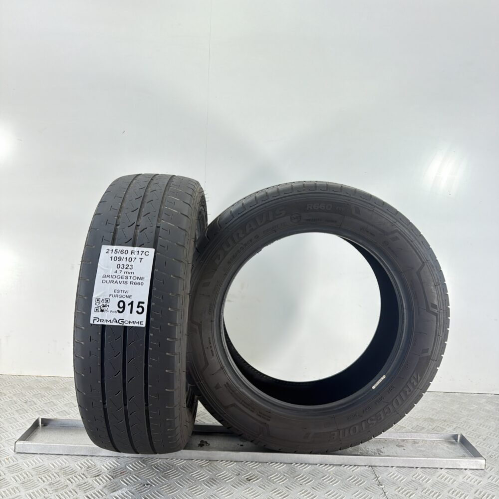Gomme Usate 215 60 R17C 109 107T Bridgestone Duravis R660 Estive | Gomme Usate | PrimaGomme.it Gomme Usate 215 60 R17C 109 107T Bridgestone Duravis R660 Estive - immagine 4