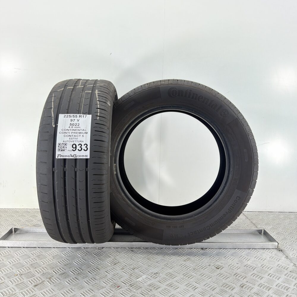 Pneumatici Usati 225 55 R17 97Y Continental ContiPremiumContact 5 Estive | Gomme Usate | PrimaGomme.it Pneumatici Usati 225 55 R17 97Y Continental ContiPremiumContact 5 Estive - immagine 4