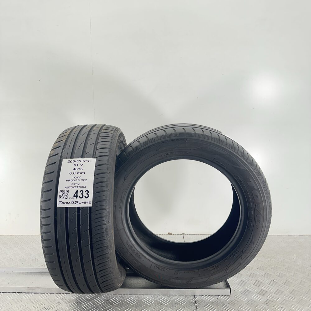 Pneumatici Usati 205 55 R16 91V Toyo Proxes CF2 97% Estive | Gomme Usate | PrimaGomme.it Pneumatici Usati 205 55 R16 91V Toyo Proxes CF2 97% Estive - immagine 5