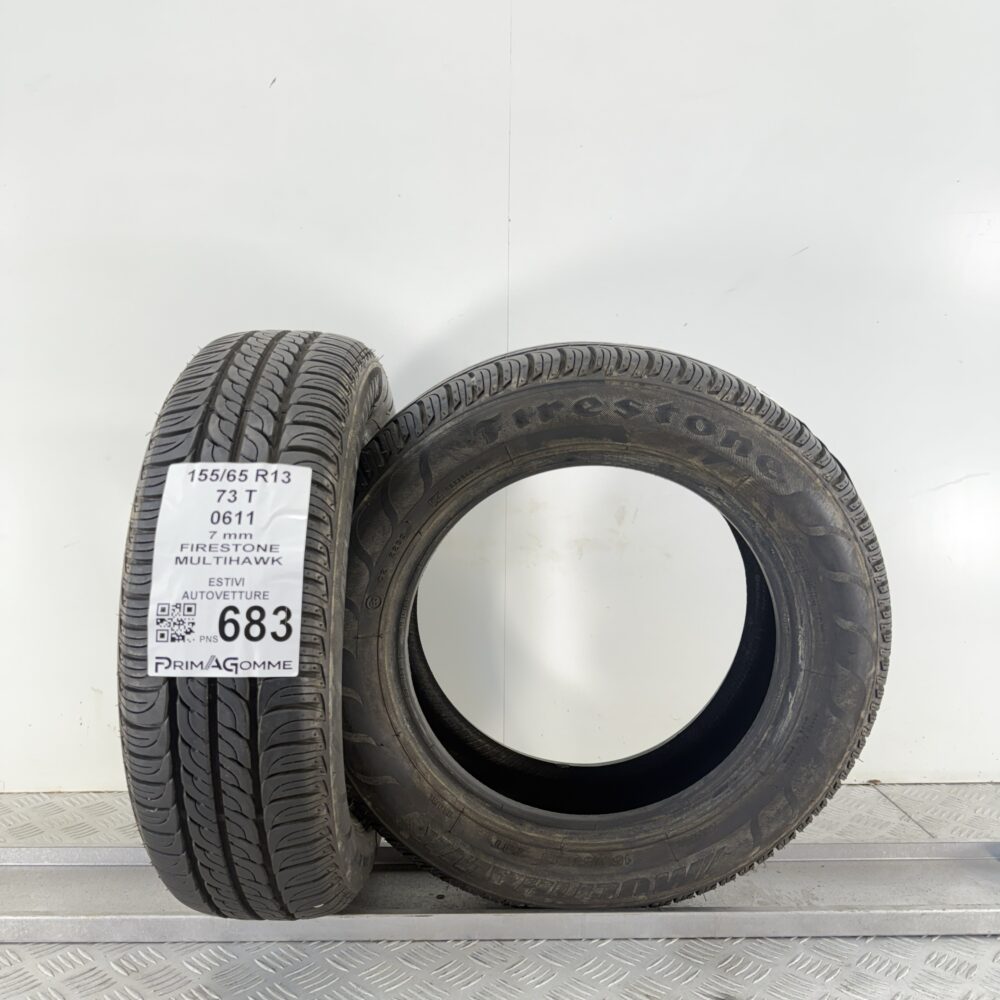 Pneumatici Usati 155 65 R13 73T Firestone Multihawk 99% Estive | Gomme Usate | PrimaGomme.it Pneumatici Usati 155 65 R13 73T Firestone Multihawk 99% Estive - immagine 5