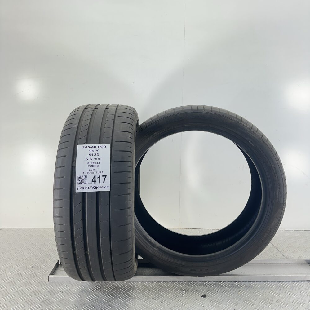 Pneumatici Usati 245 40 R20 99Y Pirelli PZero 82% Estive | Gomme Usate | PrimaGomme.it Pneumatici Usati 245 40 R20 99Y Pirelli PZero 82% Estive - immagine 4