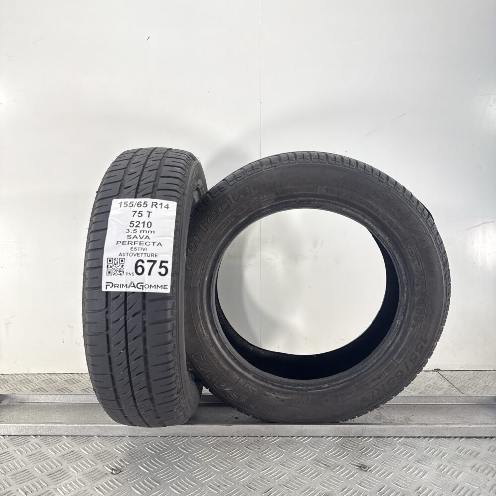 Pneumatici Usati 155 65 R14 75T Sava Perfecta Estive | Gomme Usate | PrimaGomme.it Pneumatici Usati 155 65 R14 75T Sava Perfecta Estive - immagine 5