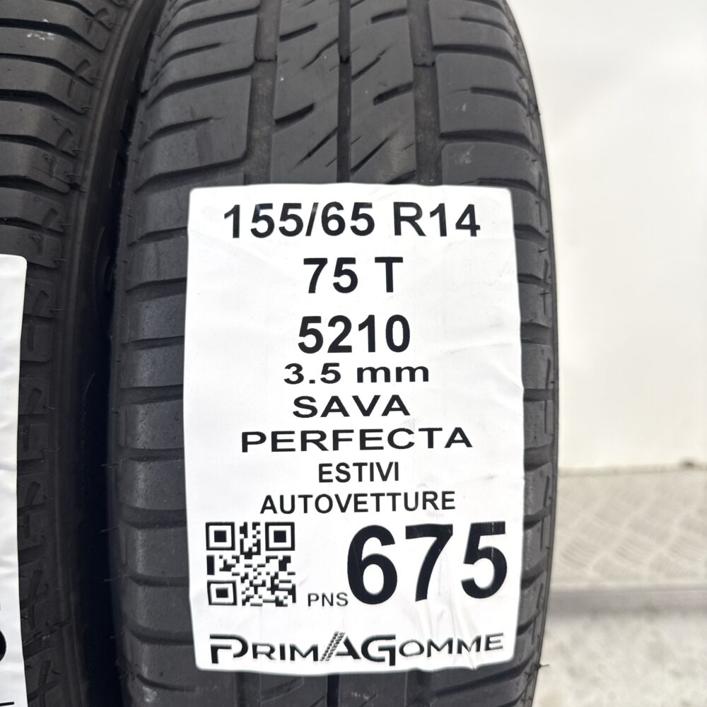 Pneumatici Usati 155 65 R14 75T Sava Perfecta Estive | Gomme Usate | PrimaGomme.it Pneumatici Usati 155 65 R14 75T Sava Perfecta Estive - immagine 3