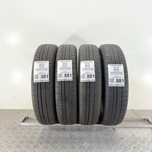 Gomme Usate 155 70 R19 84Q Bridgestone Ecopia EP500 Estive