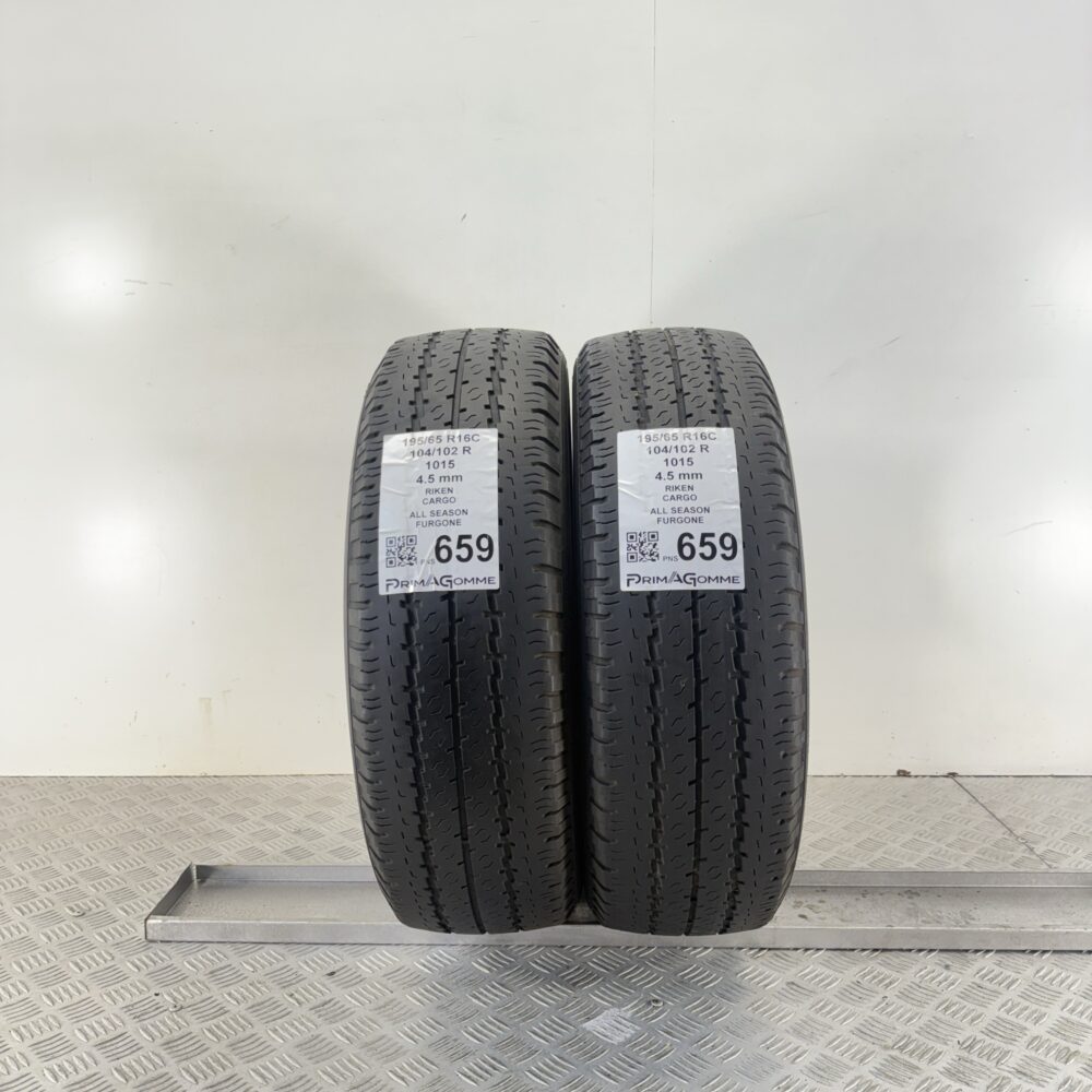 Pneumatici Usati 195 65 R16C 104/102R Riken Cargo Quattro Stagioni | Gomme Usate | PrimaGomme.it Pneumatici Usati 195 65 R16C 104/102R Riken Cargo Quattro Stagioni