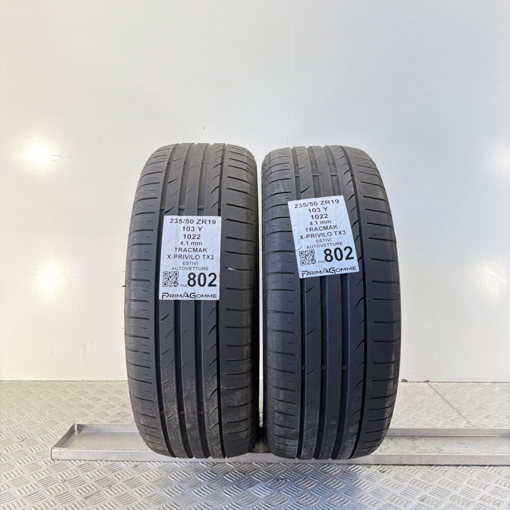 Pneumatici Usati 235 50 ZR19 103Y Tracmax X-Privilo TX3 Estive | Gomme Usate | PrimaGomme.it Pneumatici Usati 235 50 ZR19 103Y Tracmax X-Privilo TX3 Estive