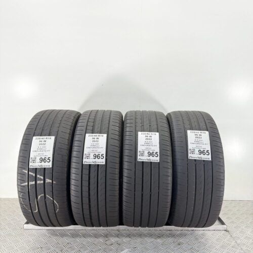 Pneumatici Usati 235 40 R19 96W Pirelli Cinturato P7 Estive