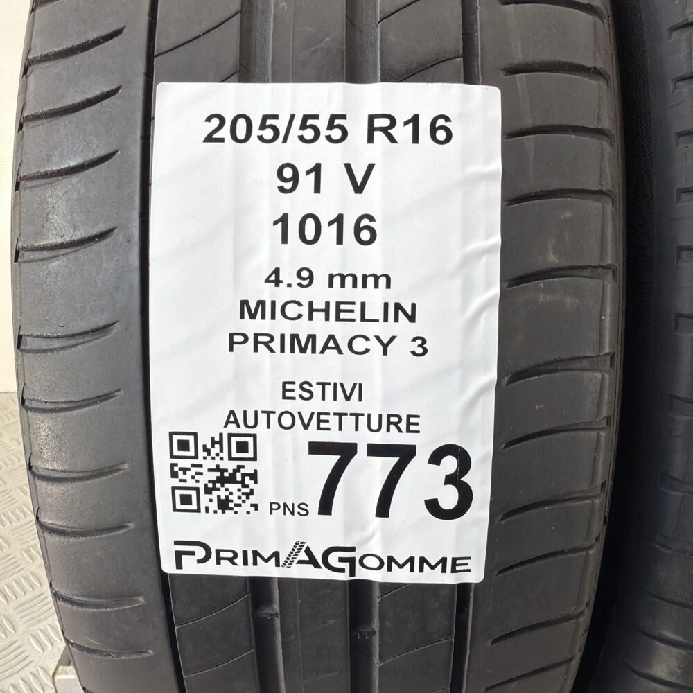 Pneumatici Usati 205 55 R16 91V Michelin Primacy 3 70% Estive | Gomme Usate | PrimaGomme.it Pneumatici Usati 205 55 R16 91V Michelin Primacy 3 70% Estive - immagine 3