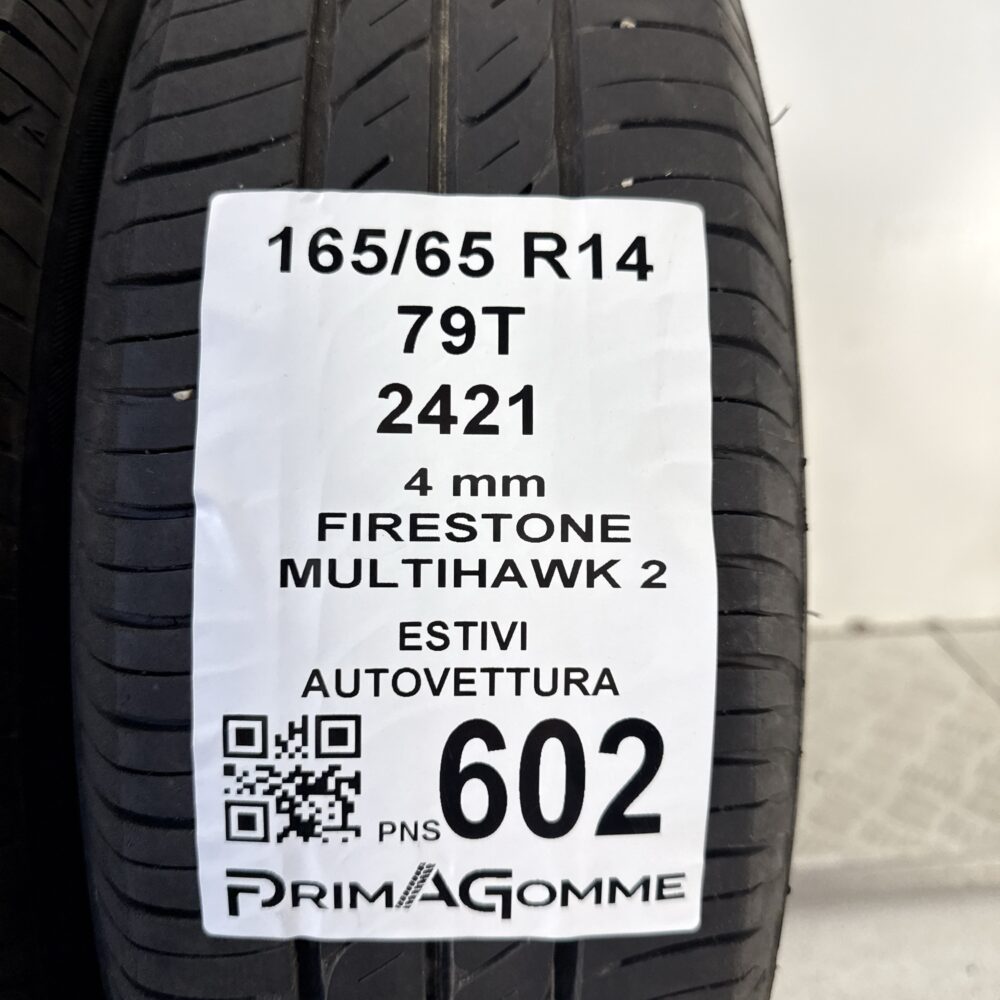 Pneumatici Usati 165 65 R14 79T Firestone Multihawk 2 Estive | Gomme Usate | PrimaGomme.it Pneumatici Usati 165 65 R14 79T Firestone Multihawk 2 Estive - immagine 3