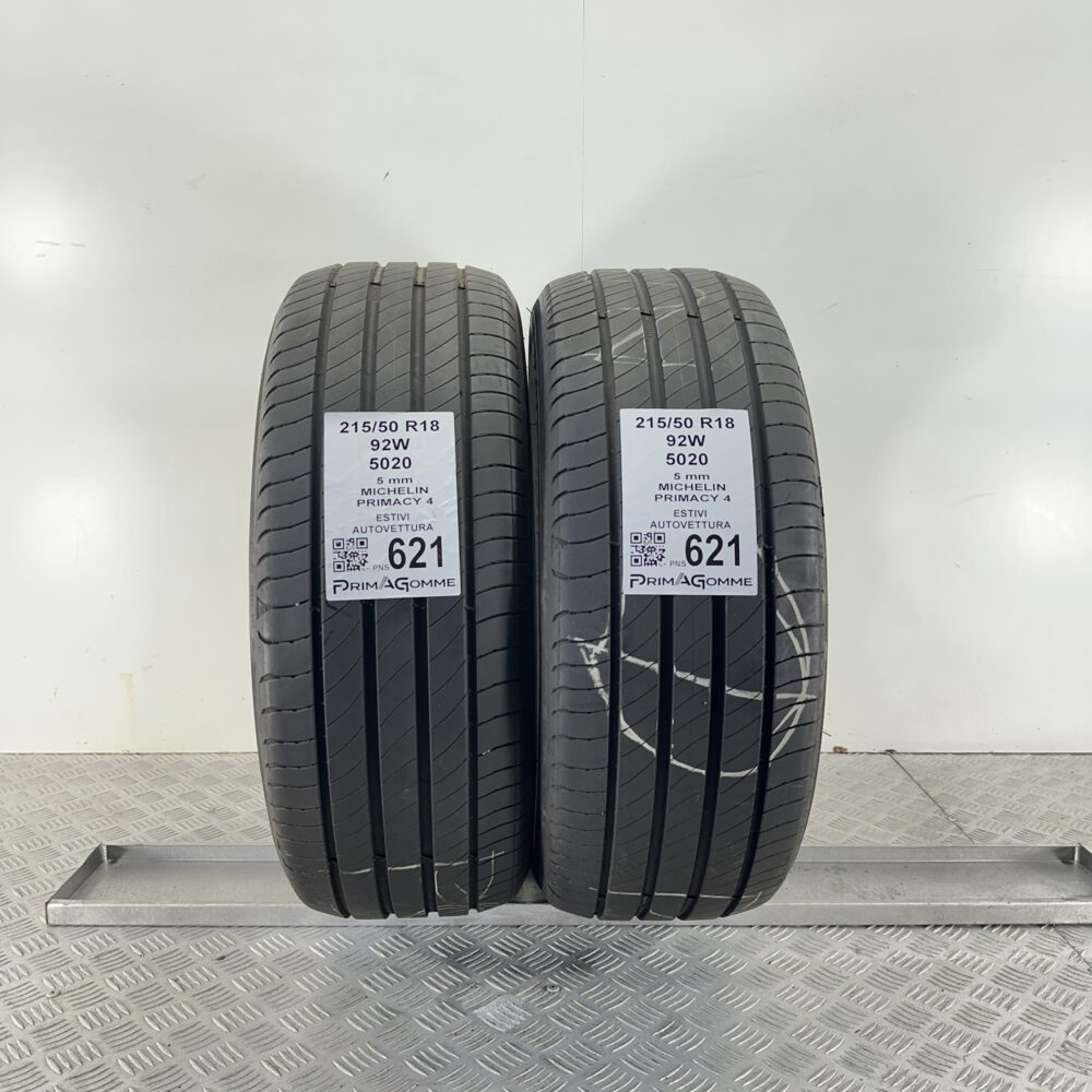 Pneumatici Usati 215 50 R18 92W Michelin Primacy 4 71% Estive | Gomme Usate | PrimaGomme.it Pneumatici Usati 215 50 R18 92W Michelin Primacy 4 71% Estive