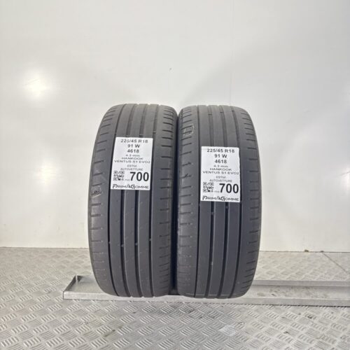 Pneumatici Usati 225 45 R18 91W Hankook Ventus S1 Evo2 Estive