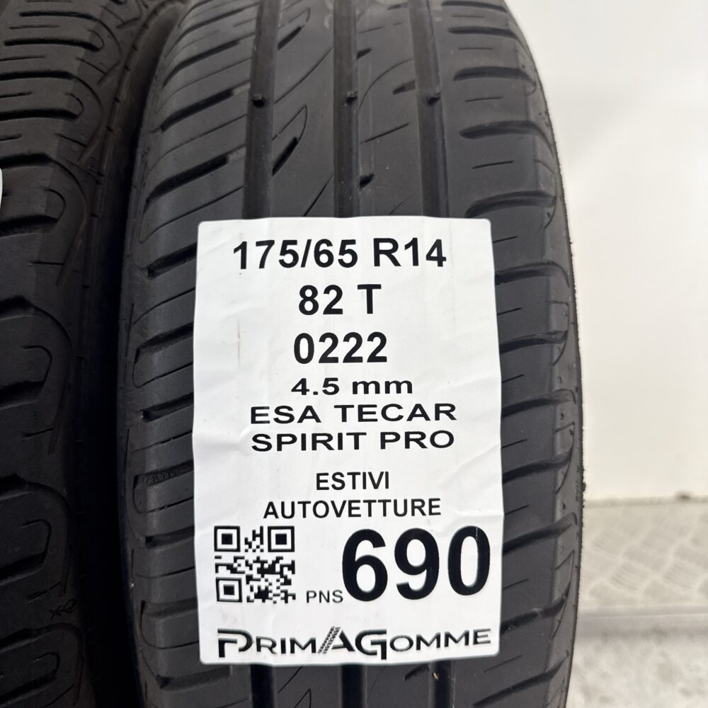 Pneumatici Usati 175 65 R14 82T ESA TECar Spirit Pro Estive | Gomme Usate | PrimaGomme.it Pneumatici Usati 175 65 R14 82T ESA TECar Spirit Pro Estive - immagine 3