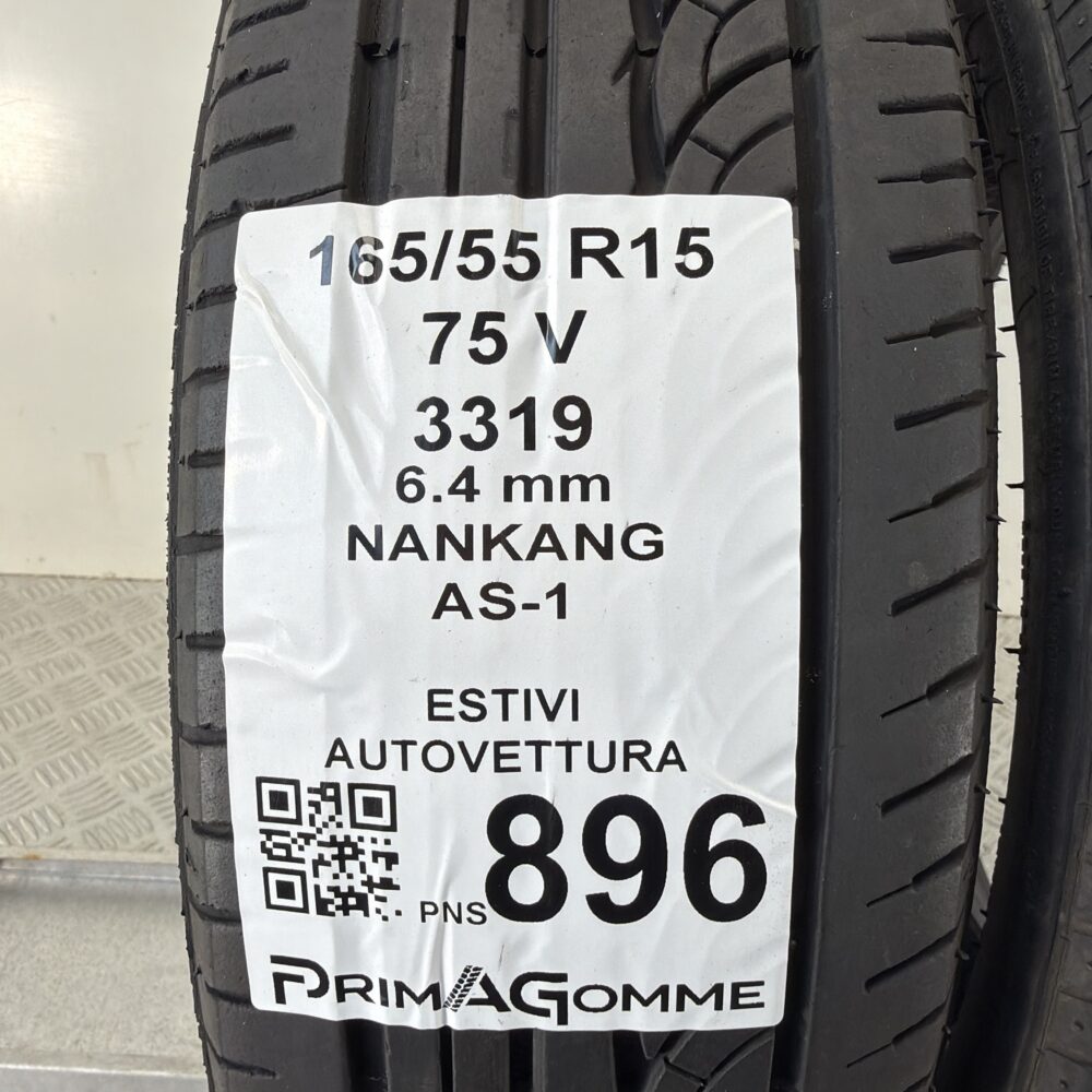 Gomme Usate 165 55 R15 75V Nankang AS-1 91% Estive | Gomme Usate | PrimaGomme.it Gomme Usate 165 55 R15 75V Nankang AS-1 91% Estive - immagine 3