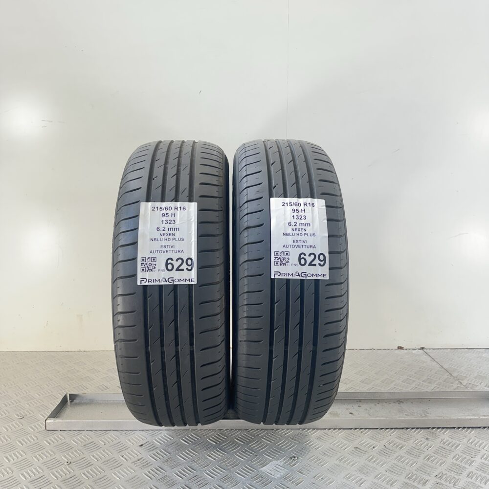 Pneumatici Usati 215 60 R16 95H Nexen NBLU HD PLUS 89% Estive | Gomme Usate | PrimaGomme.it Pneumatici Usati 215 60 R16 95H Nexen NBLU HD PLUS 89% Estive
