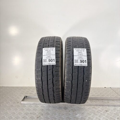 Gomme Usate 215 65 R16C 109 107R Kumho Winter Portran CW51 75% Invernali
