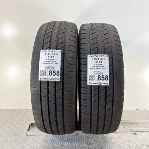 Pneumatici Usati 245 70 R17 119 116S Hankook Dynapro HT 90% Invernali