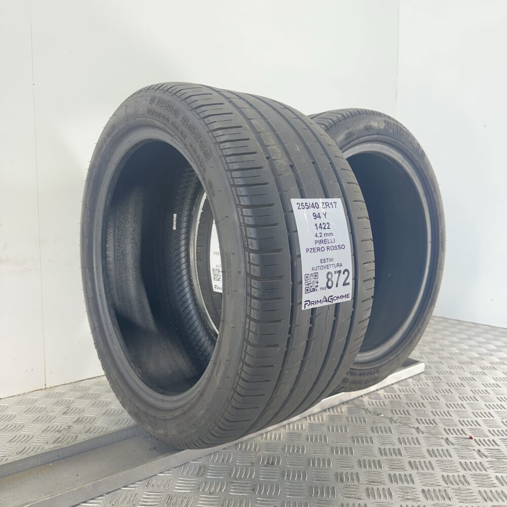 Gomme Usate 255 40 ZR17 94Y Pirelli PZero Rosso Estive | Gomme Usate | PrimaGomme.it Gomme Usate 255 40 ZR17 94Y Pirelli PZero Rosso Estive - immagine 4