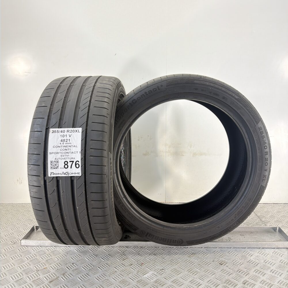 Pneumatici Usati 255 40 R20 XL 101V Continental SportContact 5 Estive | Gomme Usate | PrimaGomme.it Pneumatici Usati 255 40 R20 XL 101V Continental SportContact 5 Estive - immagine 5