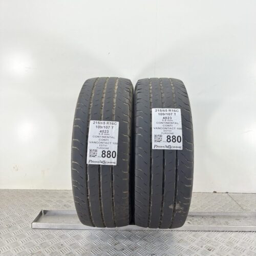Gomme Usate 215 65 R16C 109 107T Continental Vancontact 100 81% Estive