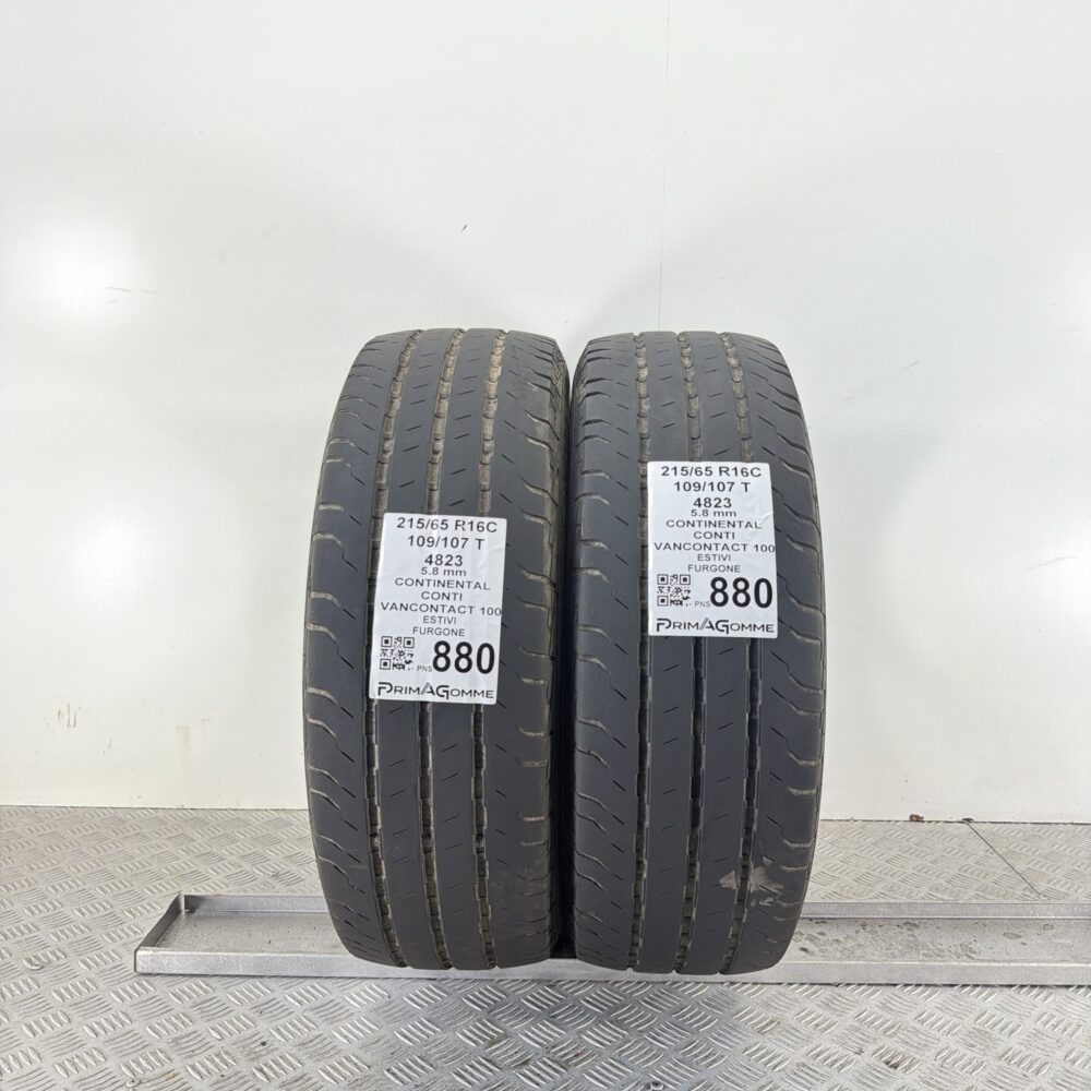 Gomme Usate 215 65 R16C 109 107T Continental Vancontact 100 81% Estive | Gomme Usate | PrimaGomme.it Gomme Usate 215 65 R16C 109 107T Continental Vancontact 100 81% Estive