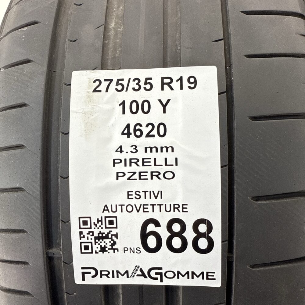 Pneumatici Usati 275 35 R19 100Y Pirelli PZero Estive | Gomme Usate | PrimaGomme.it Pneumatici Usati 275 35 R19 100Y Pirelli PZero Estive - immagine 3