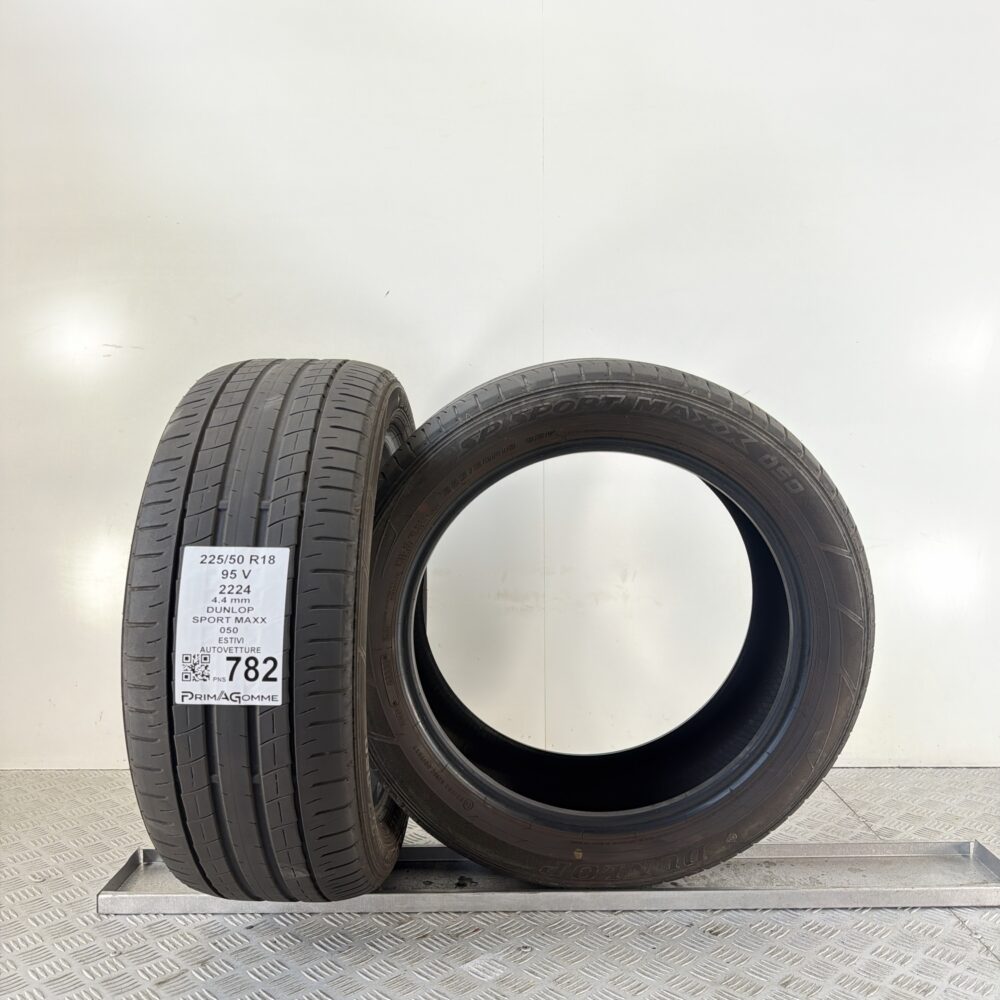 Pneumatici Usati 225 50 R18 95V Dunlop Sport Maxx Estive | Gomme Usate | PrimaGomme.it Pneumatici Usati 225 50 R18 95V Dunlop Sport Maxx Estive - immagine 4