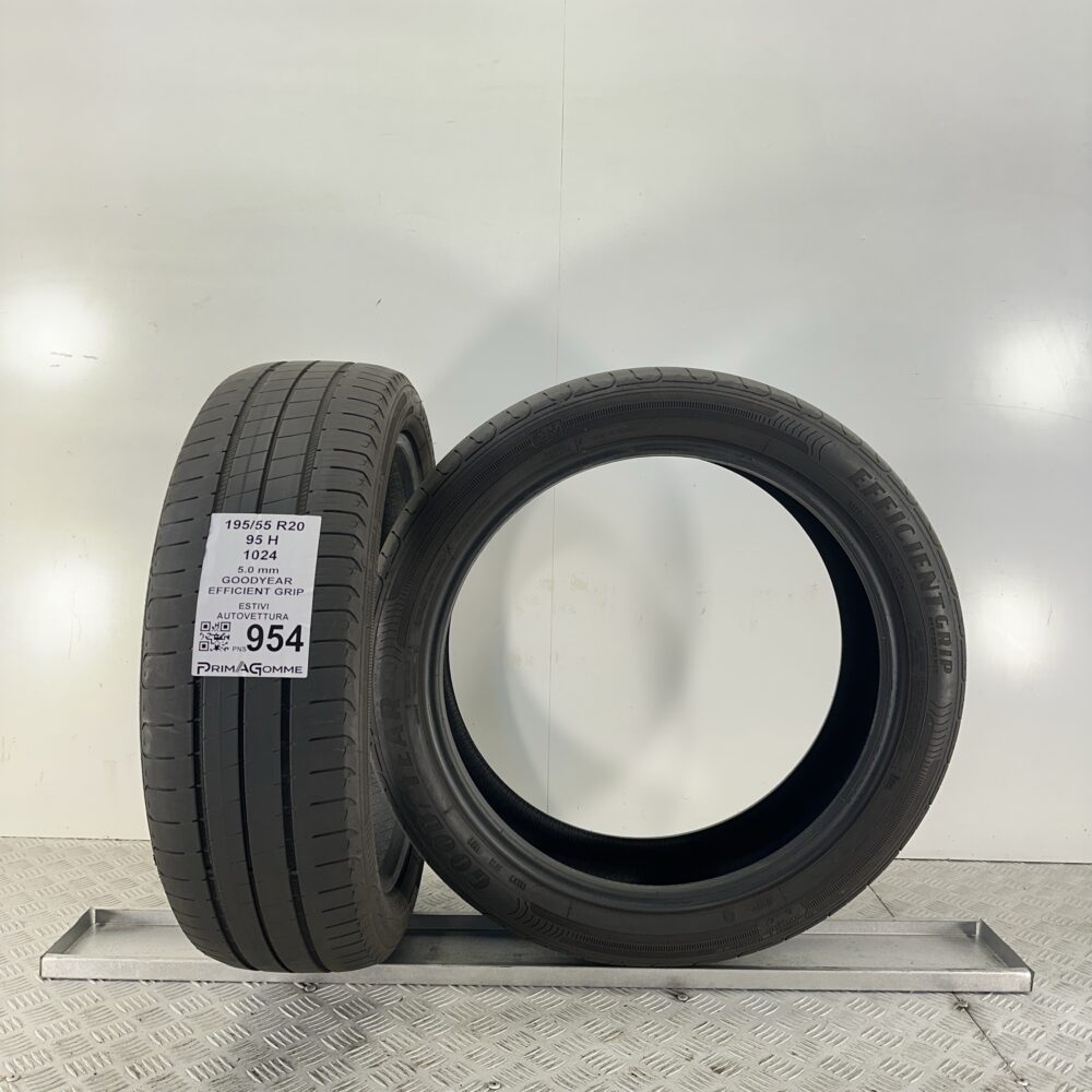 Pneumatici Usati 195 55 R20 95H Goodyear Efficient Grip 71% Estive | Gomme Usate | PrimaGomme.it Pneumatici Usati 195 55 R20 95H Goodyear Efficient Grip 71% Estive - immagine 4